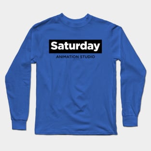 Saturday Black - Large logo Long Sleeve T-Shirt